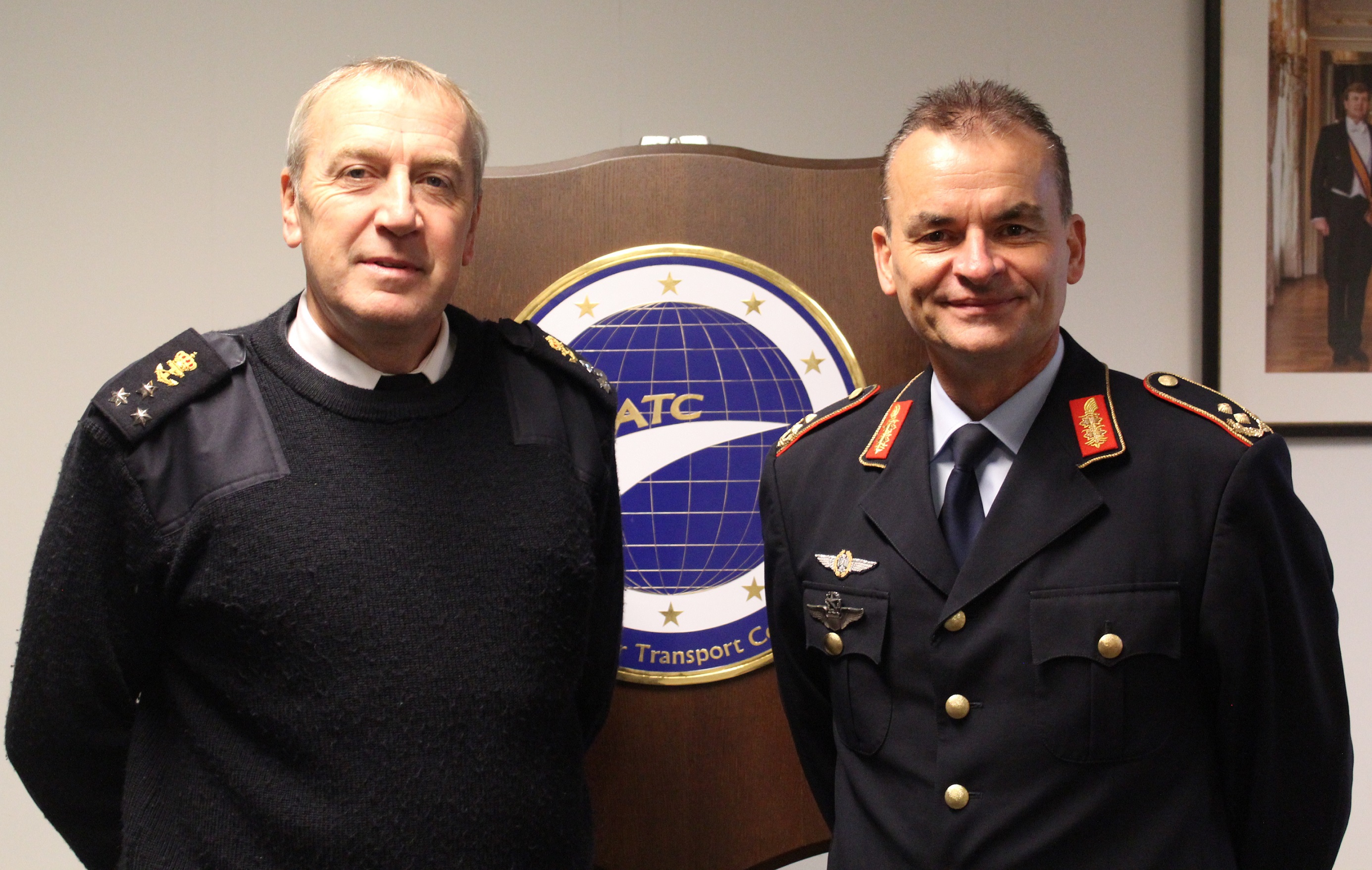 BELGIUM VICE CHIEF OF DEFENCE VISITS EATC