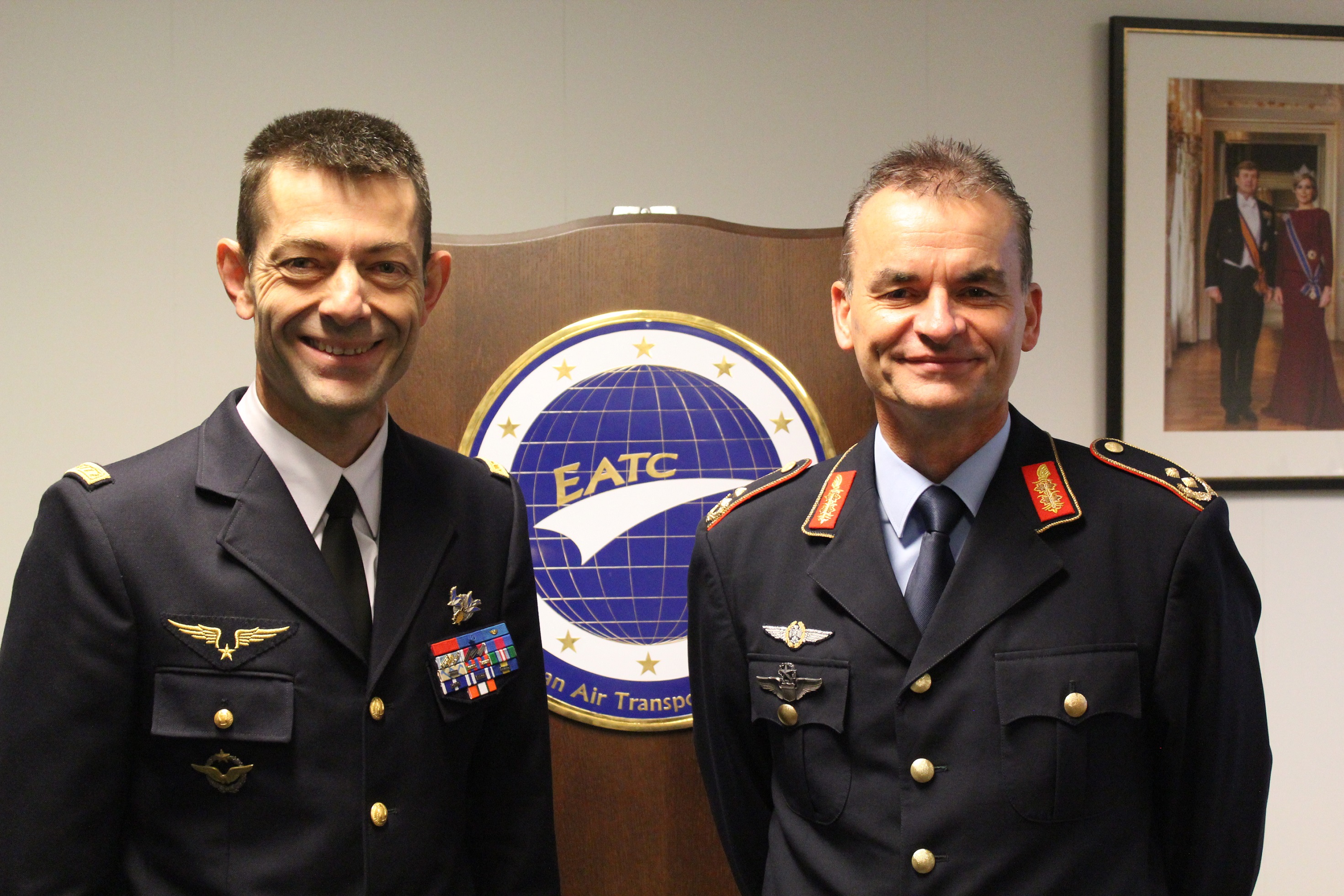 French Air Mobility Brigade Commander visits EATC