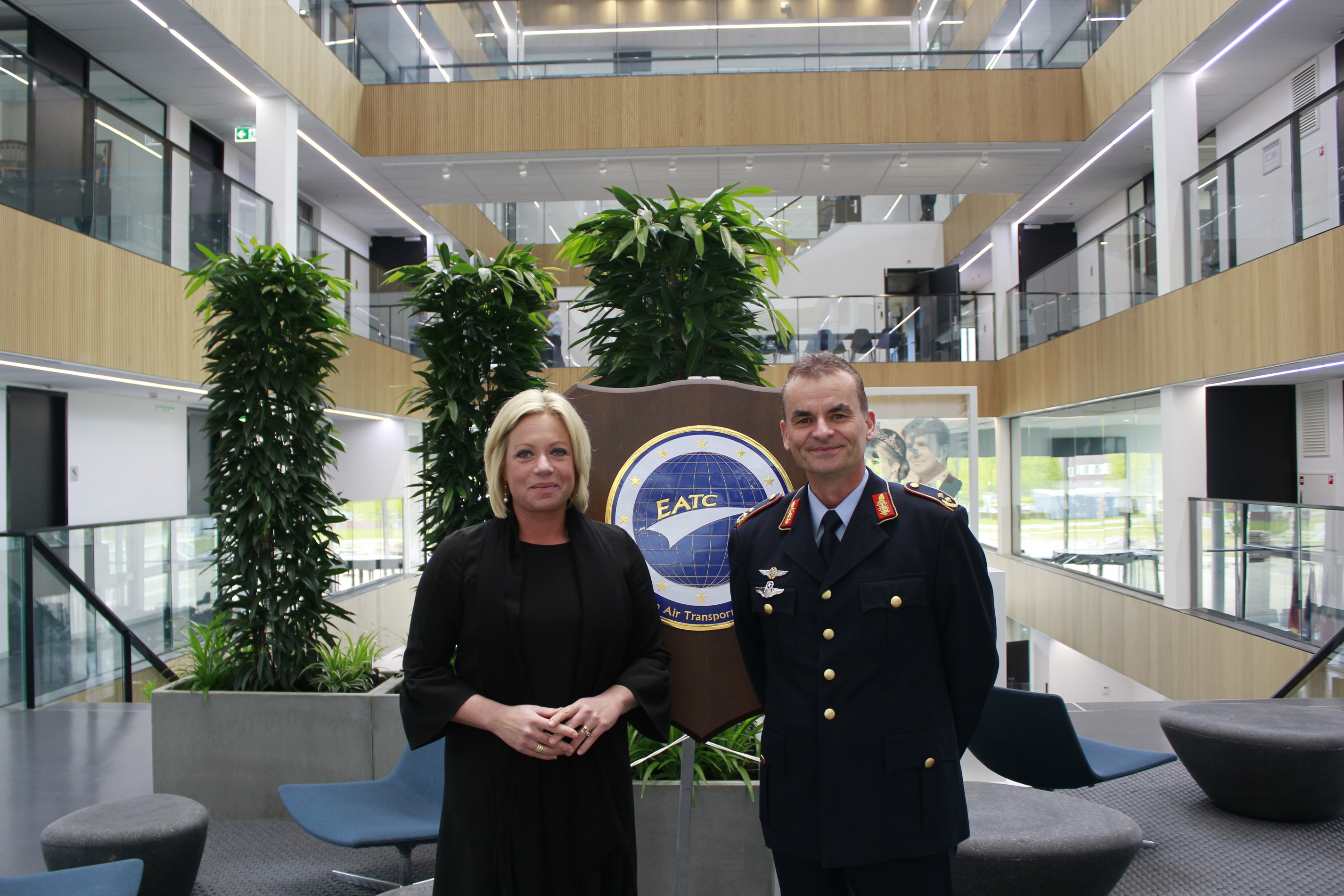 Minister of Defence of the Netherlands at EATC