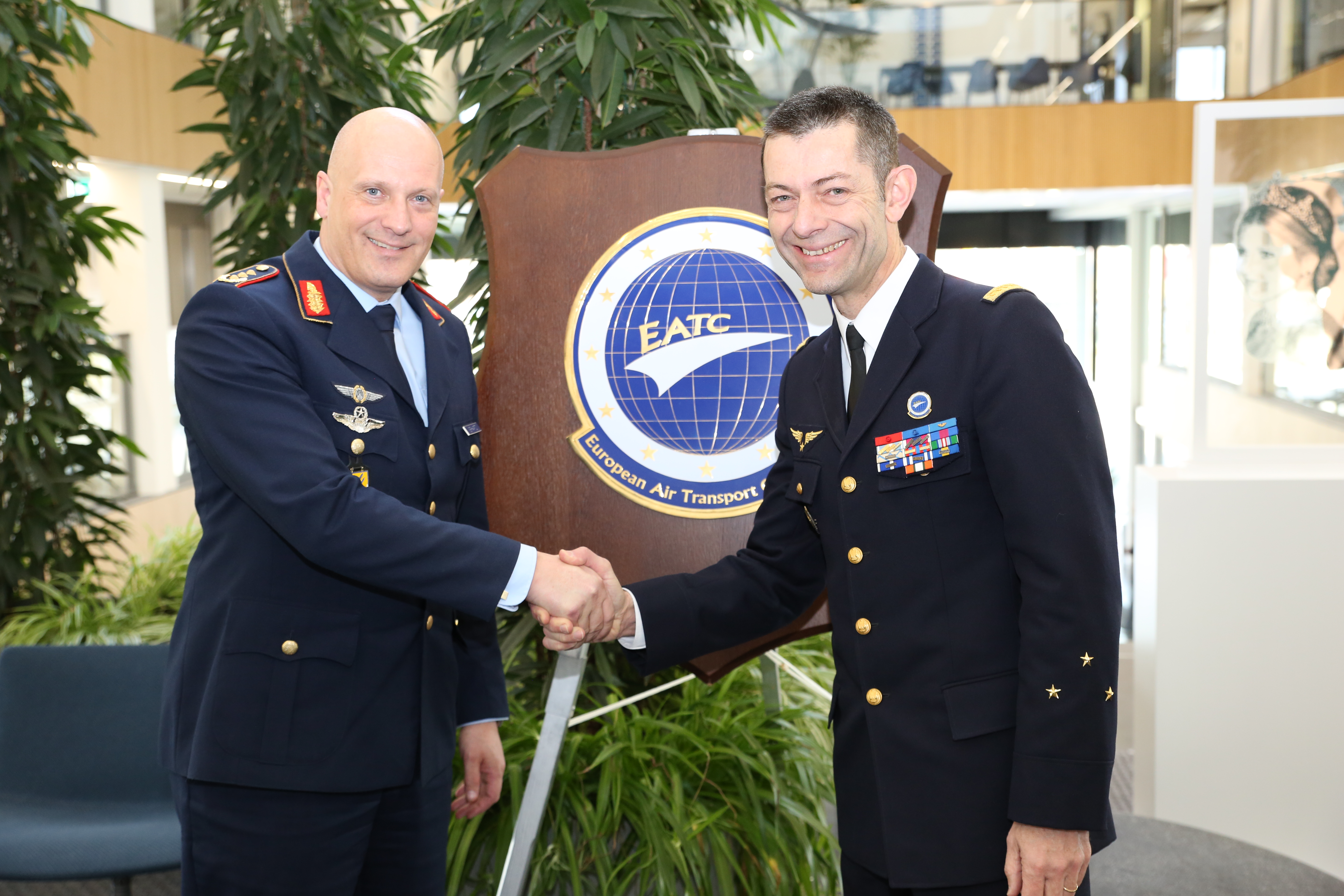 The Chief of Staff of the German Air Force visits EATC.