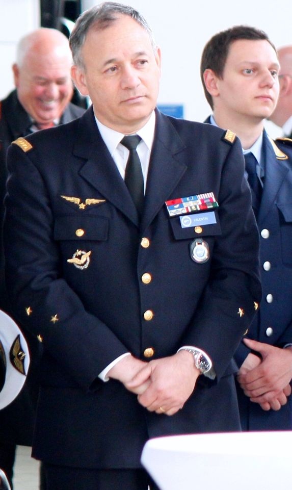 The Commander EATC, Major General Pascal Valentin