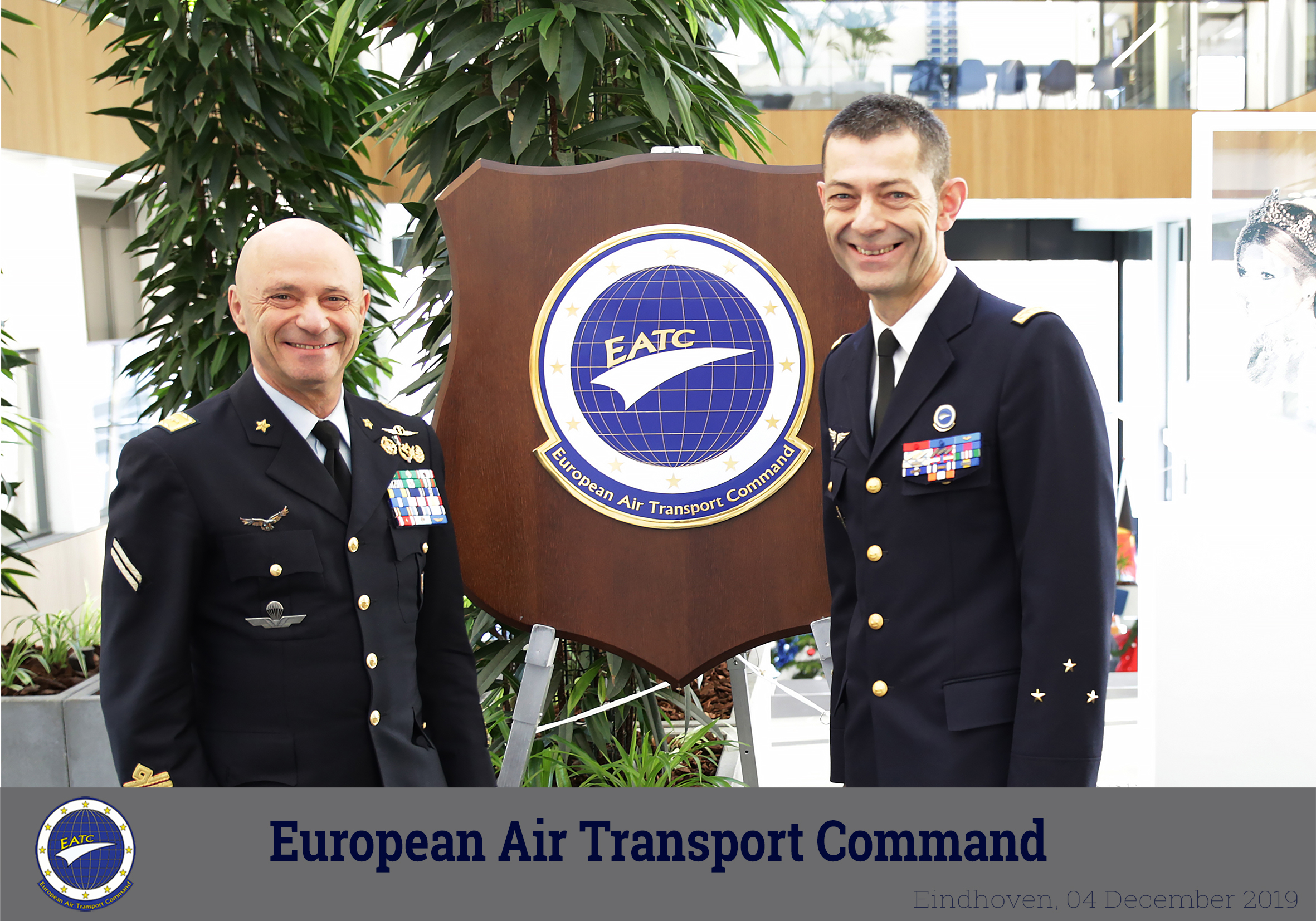 The Chief of the Italian Air Force Medical Service visits EATC