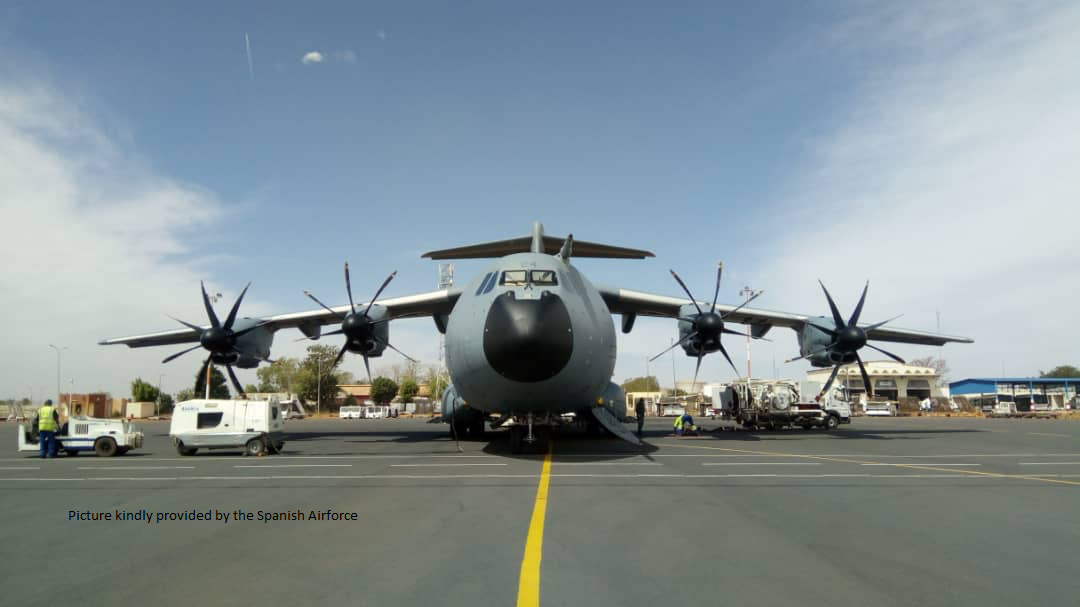First Spanish A400M operational mission under EATC command and control