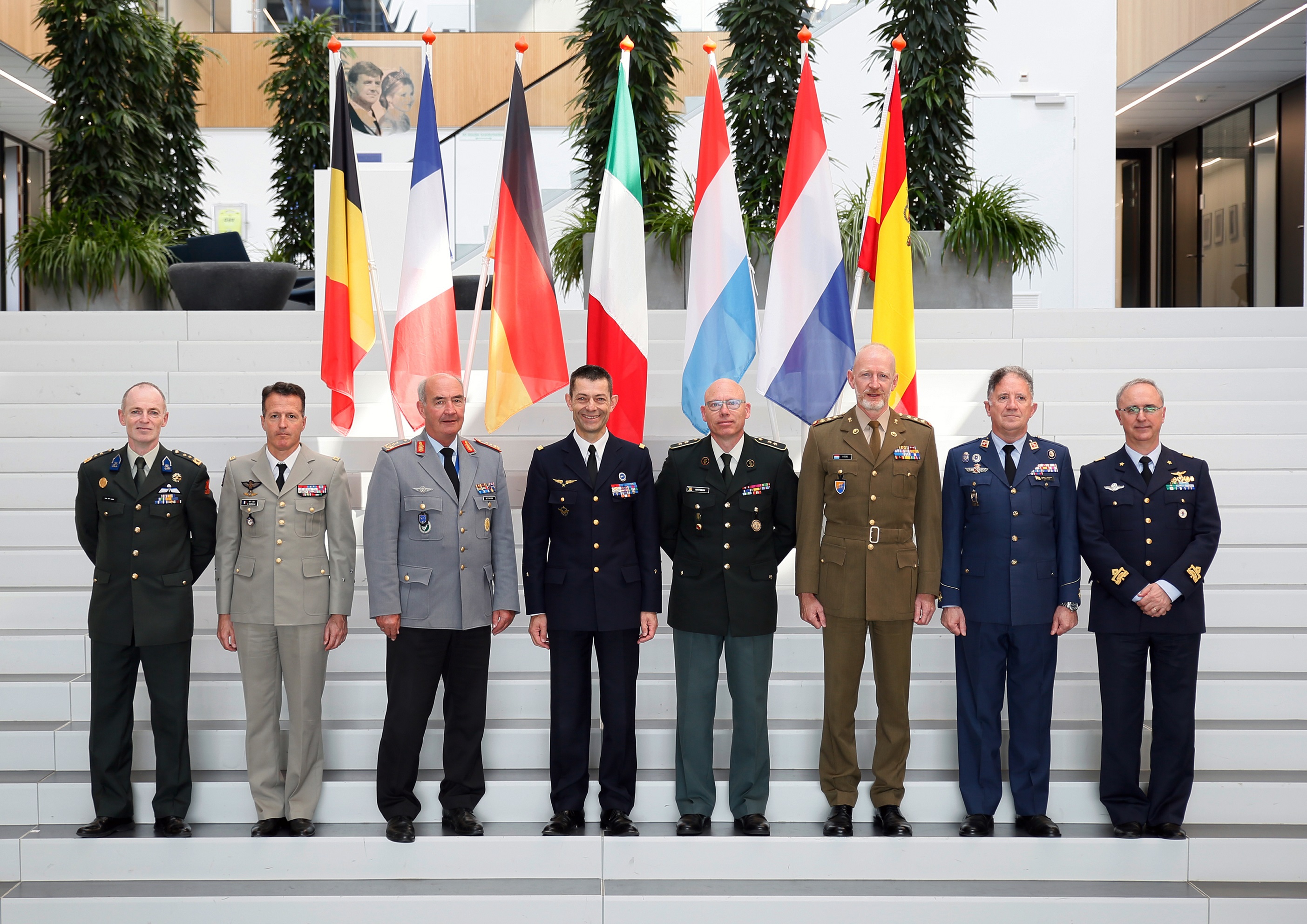 NATO/EU Military Representatives visit EATC