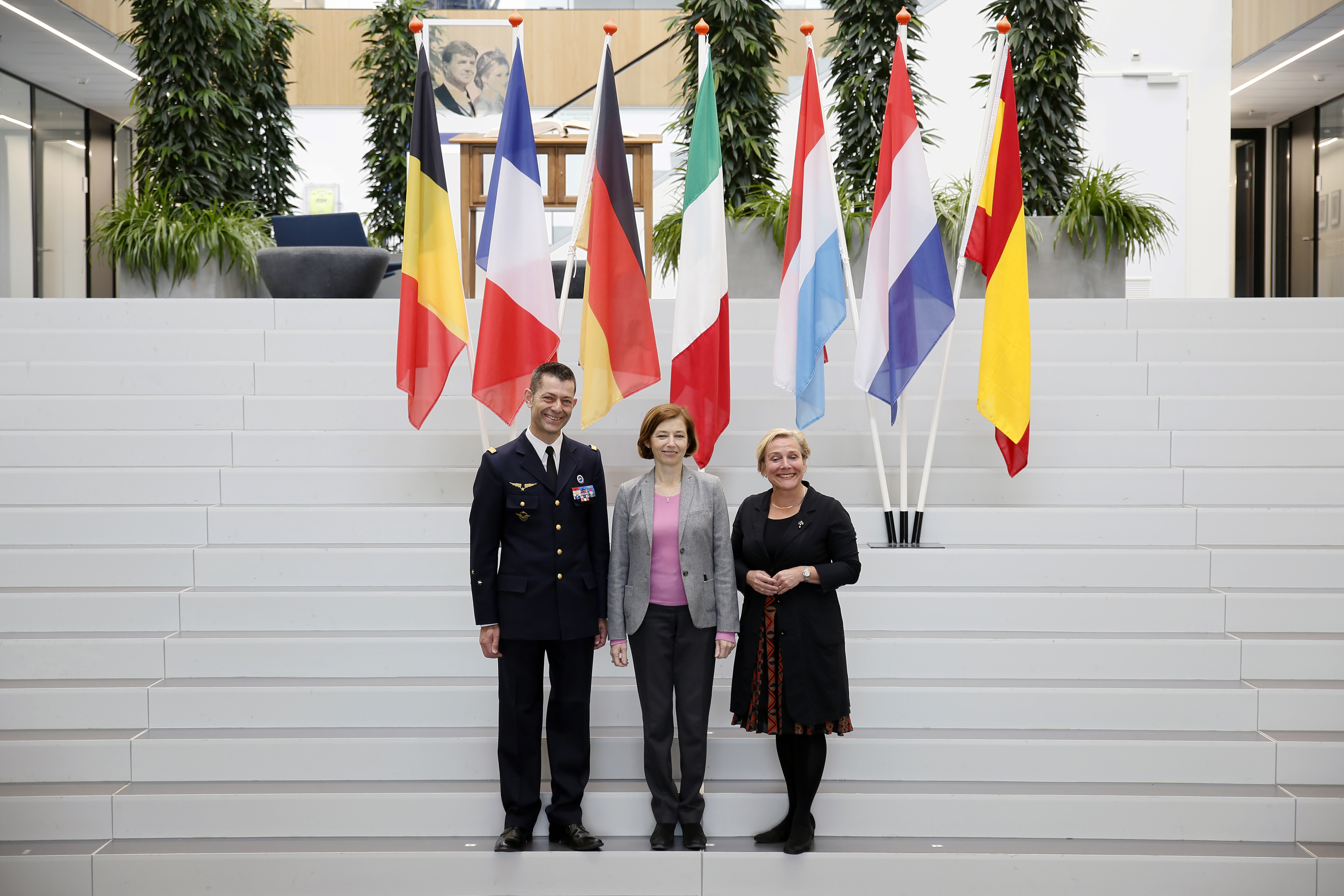 Dutch and French Ministers of Defence visited EATC