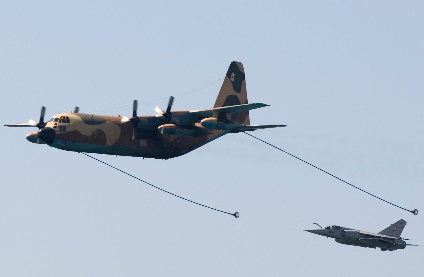 Spanish Hercules tanker aircraft