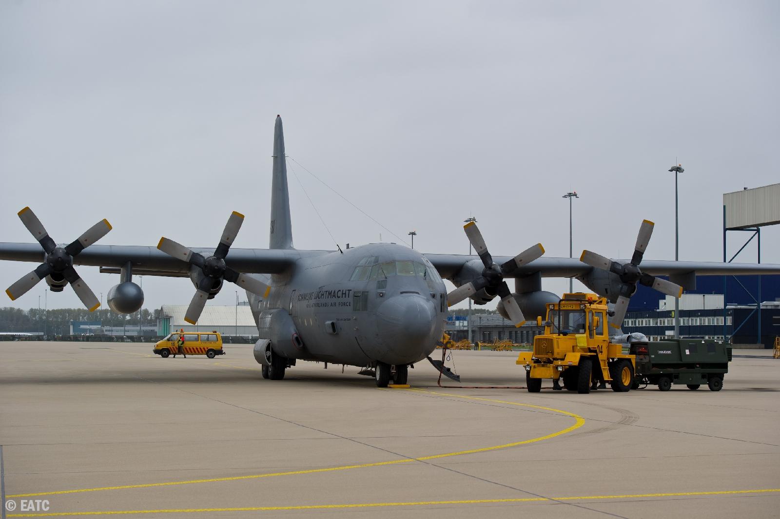 Hercules to be attended by the groundcrew