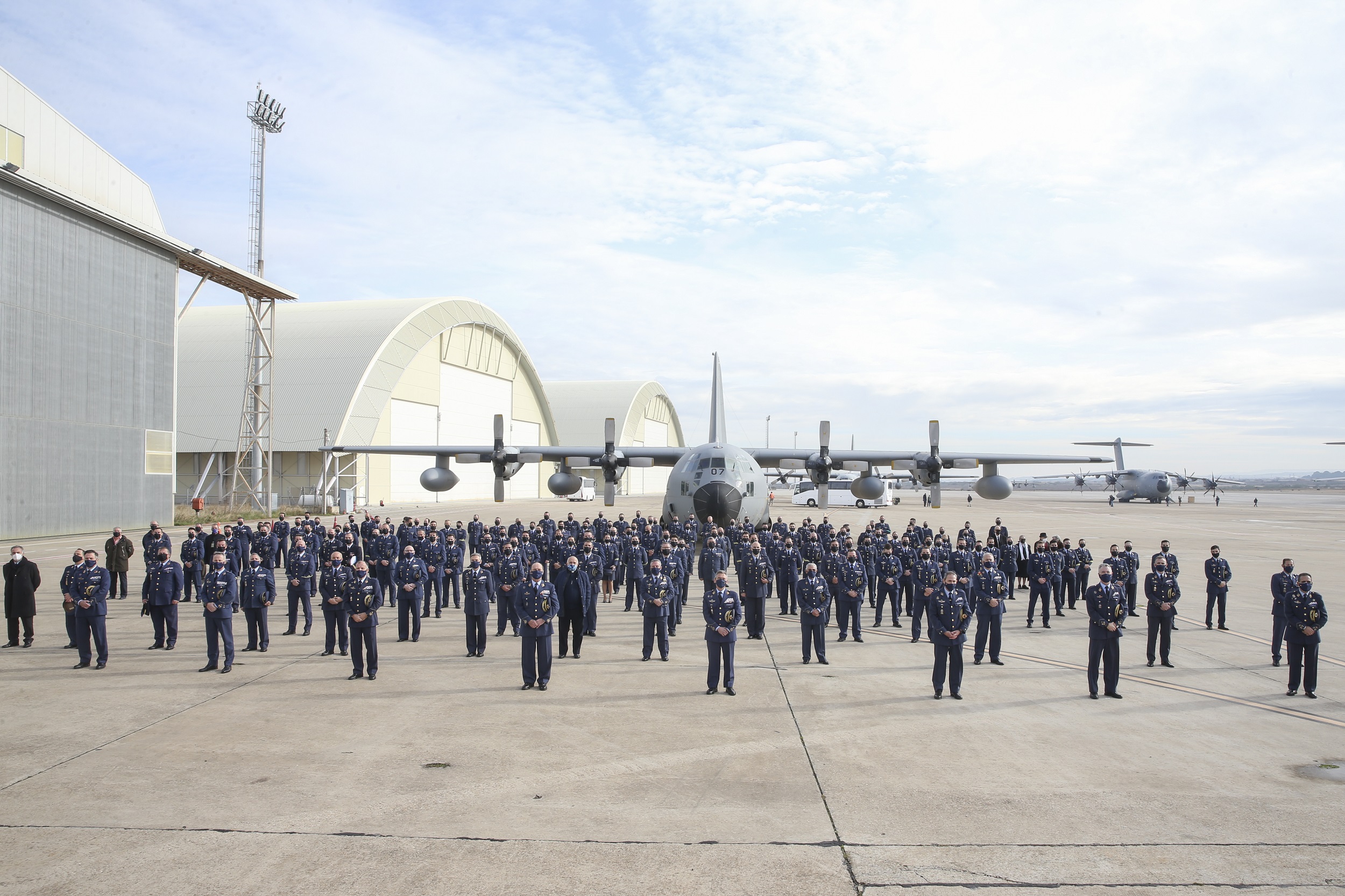 The “Dumbo” era is coming to an end: Spain decommissions the C130 Hercules.