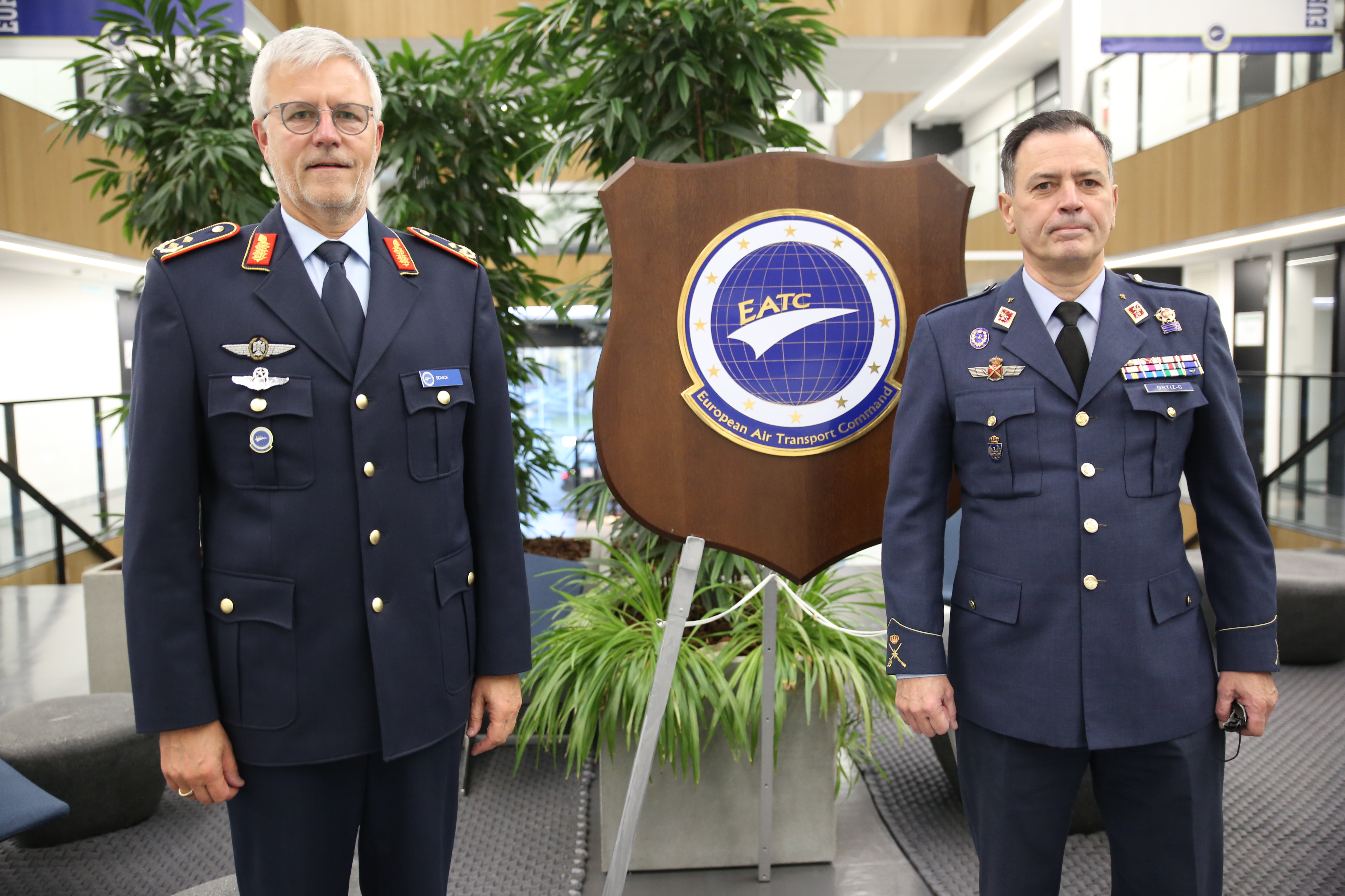 Spanish Commander of the Air Mobility Headquarters at EATC
