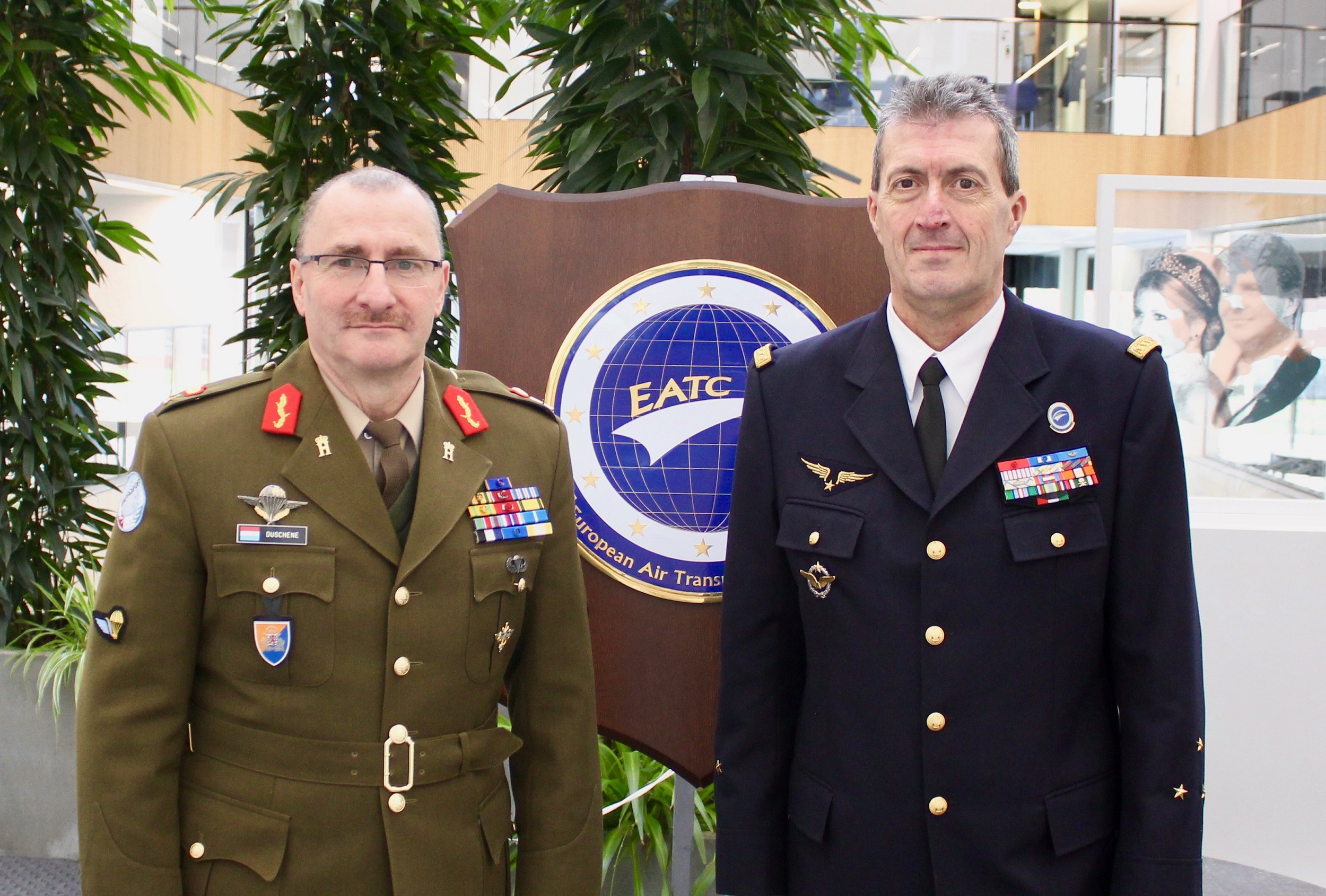 The Luxembourg Chief of Defence visits EATC