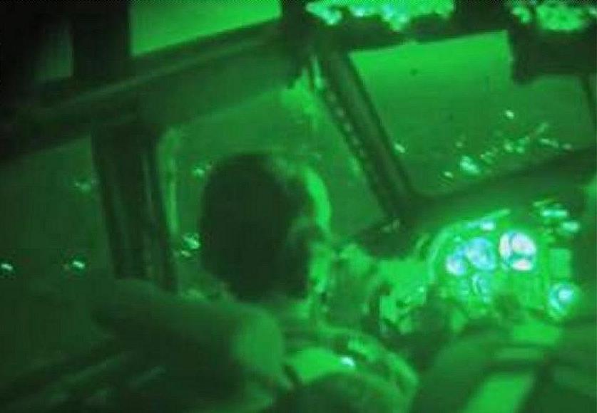 Night vision inside C-160 ESS