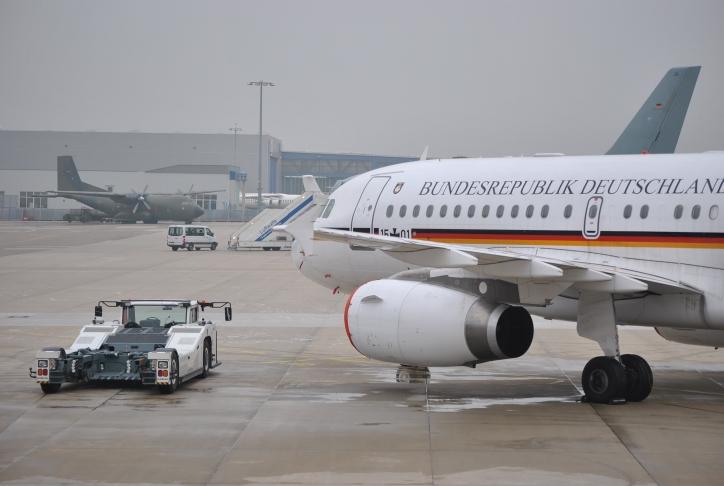 Scenery at Cologne Wahn airport